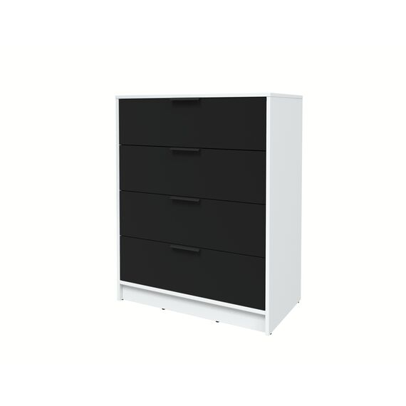 Комод КТ-К80 Концепт (белый/черный), изображение 4