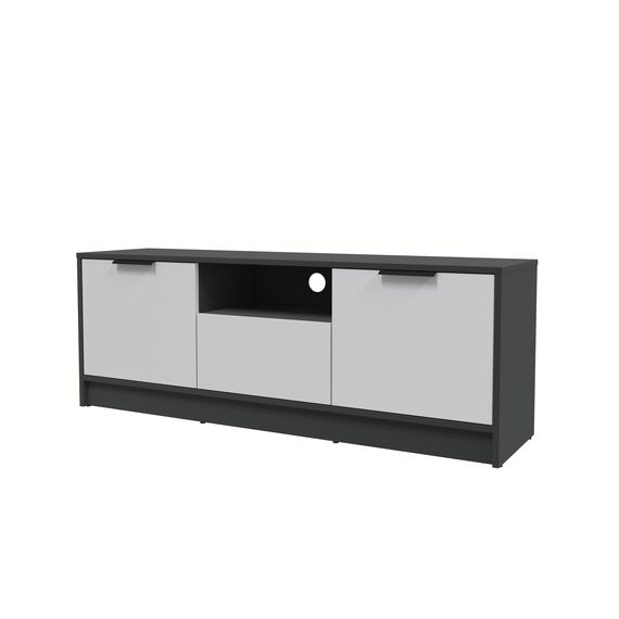 Тумба (ТВ) КТ-ТВ3-50 Концепт (антрацит/серый), изображение 2