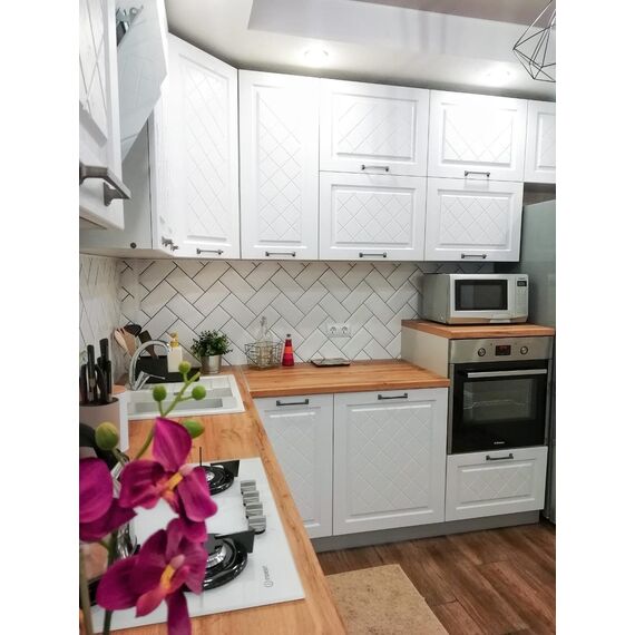 Кухня Гранд (белый/зелёный), изображение 8